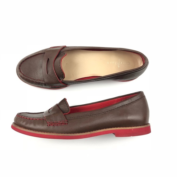 Cole Haan Shoes - Cole Haan Womens Penny Loafer 8.5B Brown Red Soft